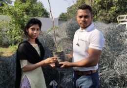 Tree Plantation Drive Story 7 – How Treewards contributed Sanjana Patel