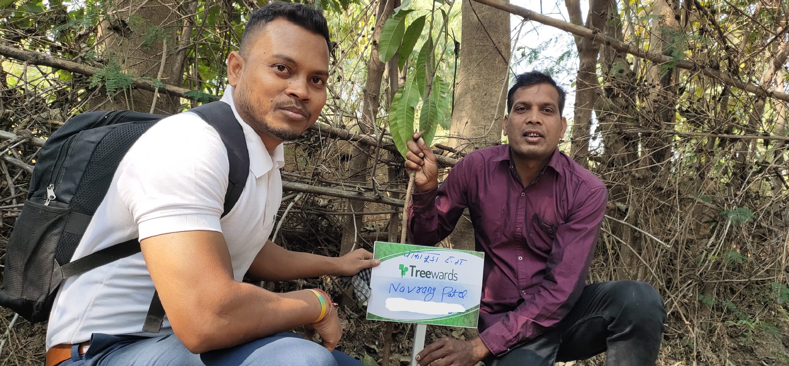 Tree Plantation Drive Story 16 – How Treewards contributed Navrang Patel