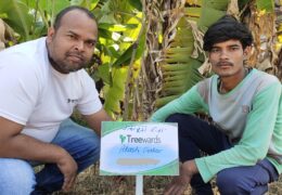 Tree Plantation Drive Story 26 – How Treewards helped Akash Dinker
