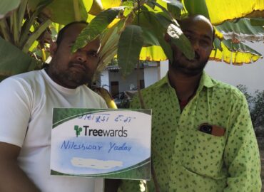 Tree Plantation Drive Story 27 – How Treewards aided Nileshwar Yadav