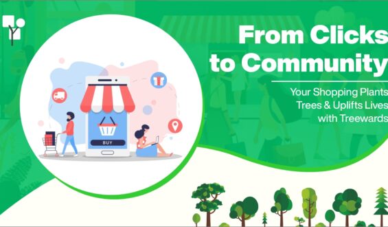 From Clicks to Community: Your Shopping Plants Trees with Treewards