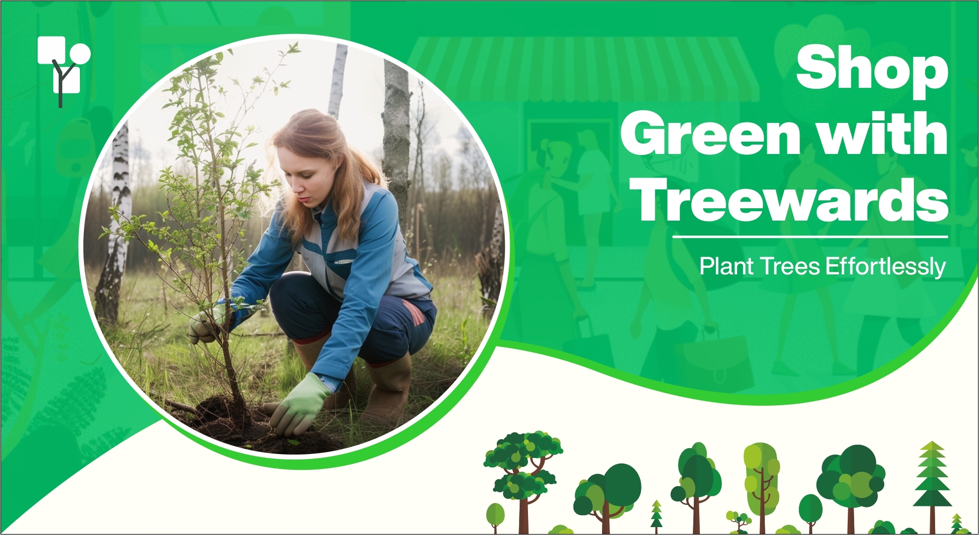 Shop Green with Treewards: Plant Trees Effortlessly