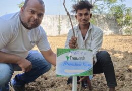 Tree Plantation Drive Story 28 – How Treewards aided Bhuneshwar Kurxy