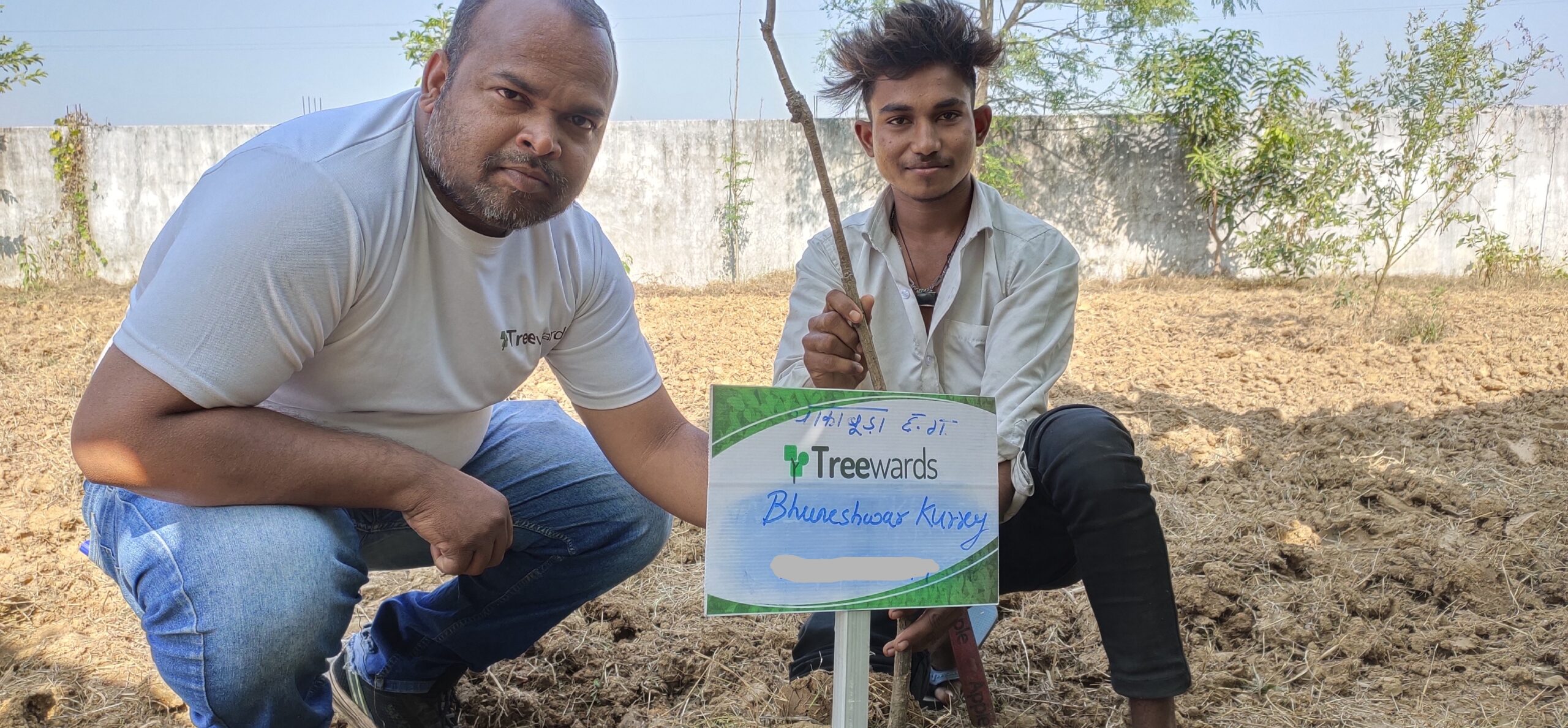 Tree Plantation Drive Story 28 – How Treewards aided Bhuneshwar Kurxy