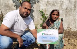 Tree Plantation Drive Story 30 – How Treewards helped Rupa Tekam