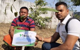 Tree Plantation Drive Story 34 – How Treewards aided Raju Singh Markaam