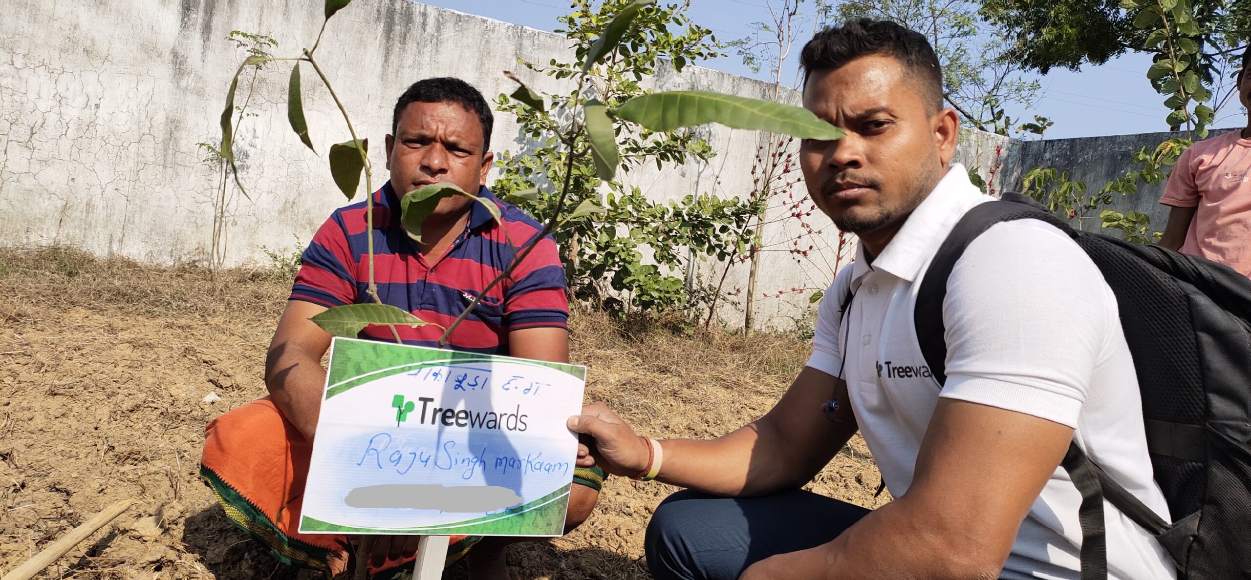 Tree Plantation Drive Story 34 – How Treewards aided Raju Singh Markaam