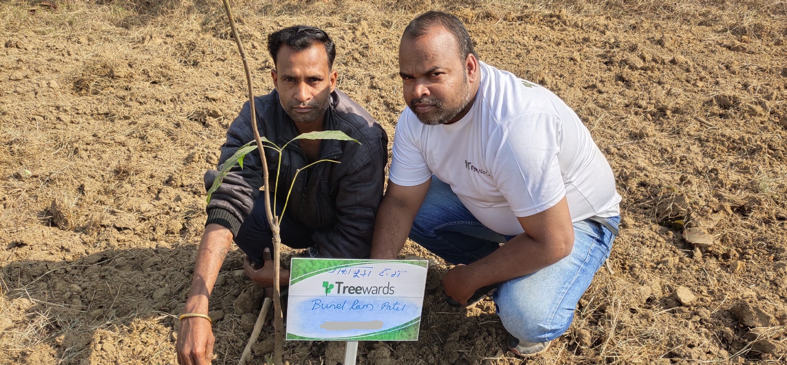 Tree Plantation Drive Story 36 – How Treewards aided Bunel Ram Patel