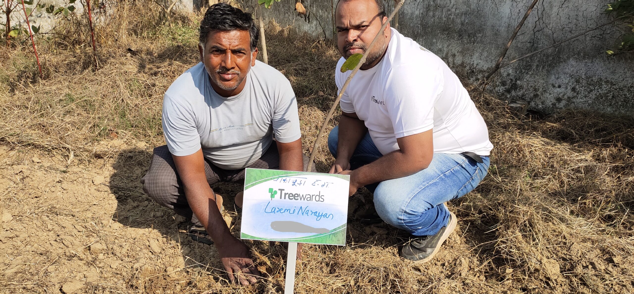 Tree Plantation Drive Story 37 – How Treewards helped Laxmi Narayan