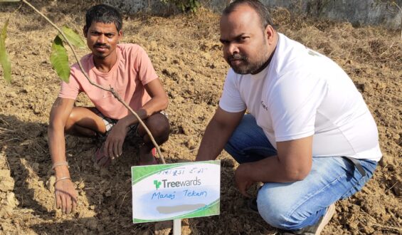 Tree Plantation Drive Story 41 – How Treewards helped Manoj Tekam