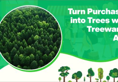 Turn Purchases into Trees with Treewards App