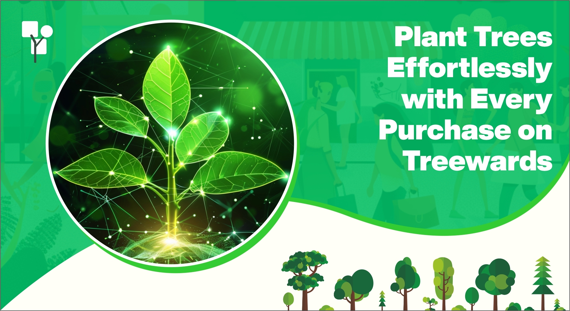 Plant Trees Effortlessly with Every Purchase on Treewards