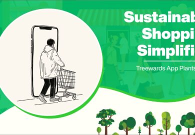 Sustainable Shopping Simplified: Treewards App Plants Trees