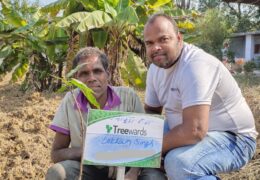 Tree Plantation Drive Story 42 – How Treewards aided Lakhan Singh