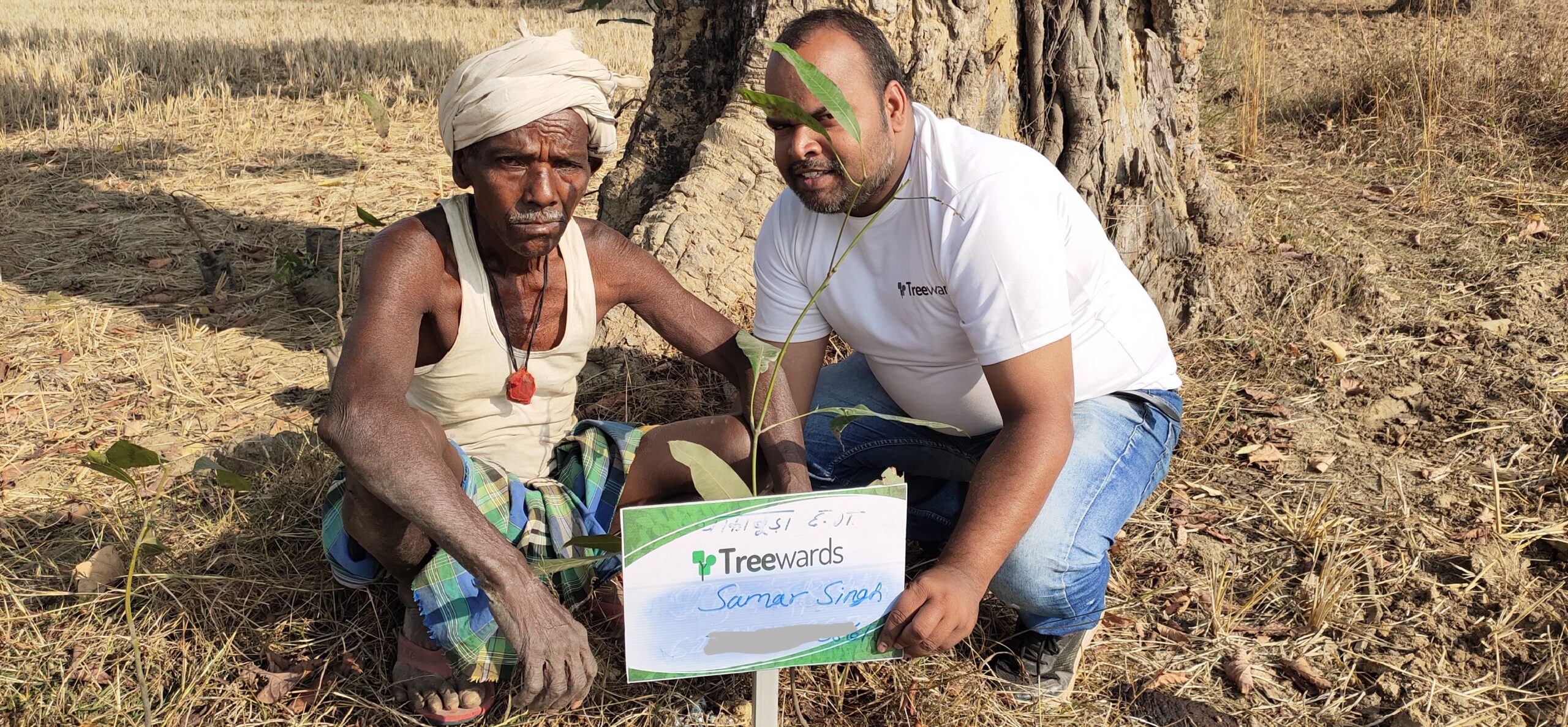 Tree Plantation Drive Story 47 – How Treewards helped Samar Singh