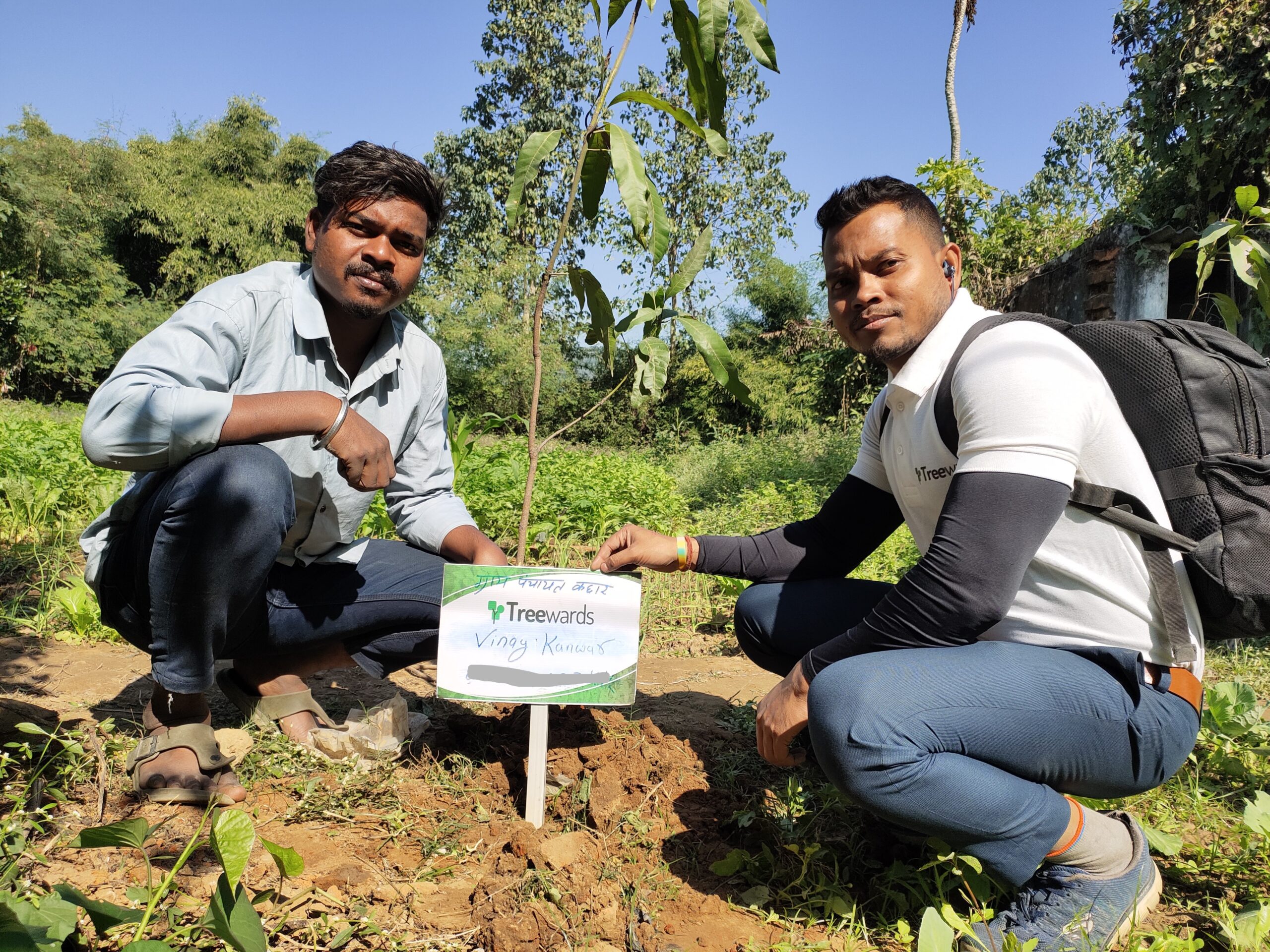 Tree Plantation Drive Story 49 – How Treewards aided Vinay Kanwar