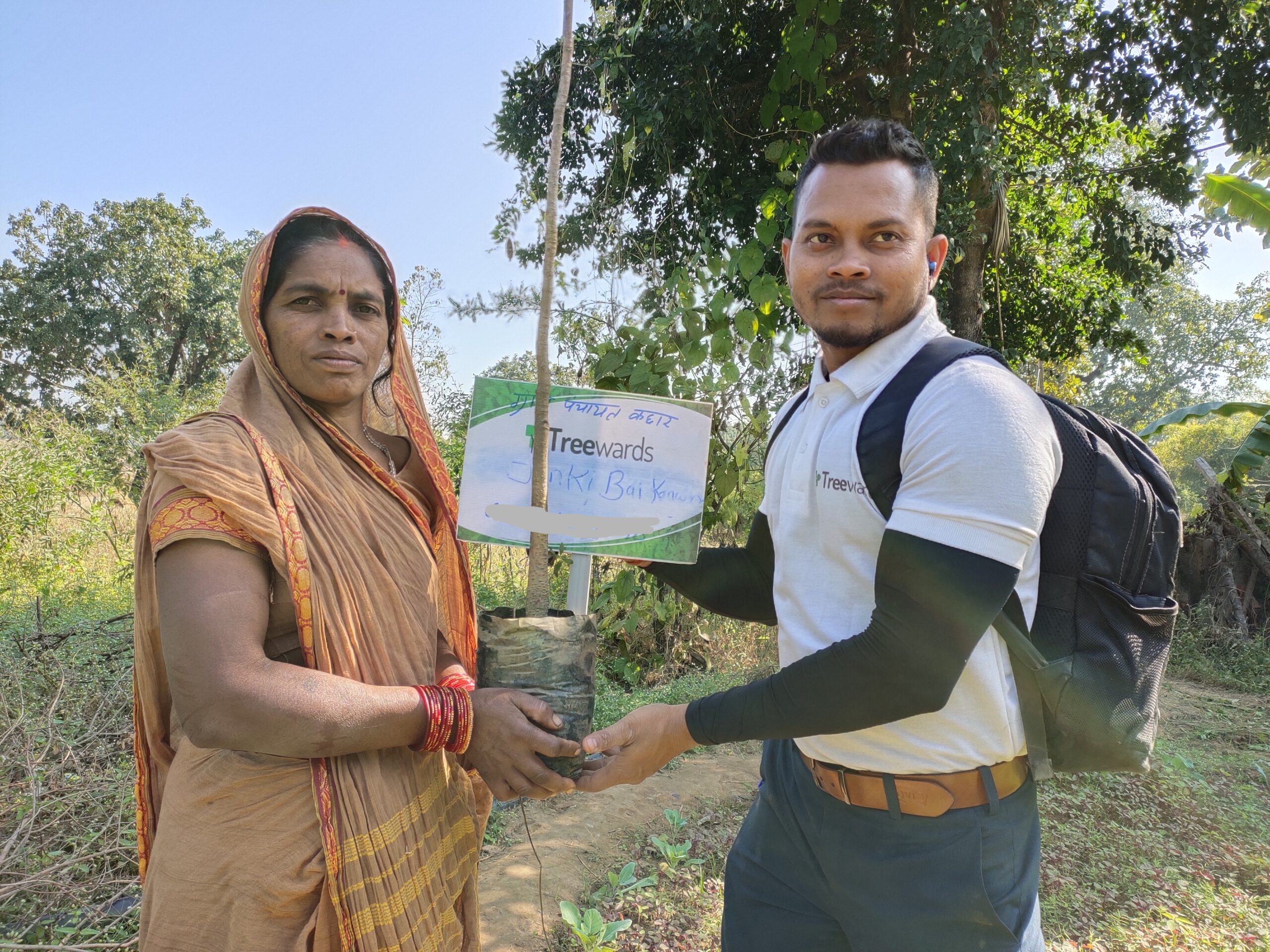 Tree Plantation Drive Story 52 – How Treewards Contributed Janki Bai