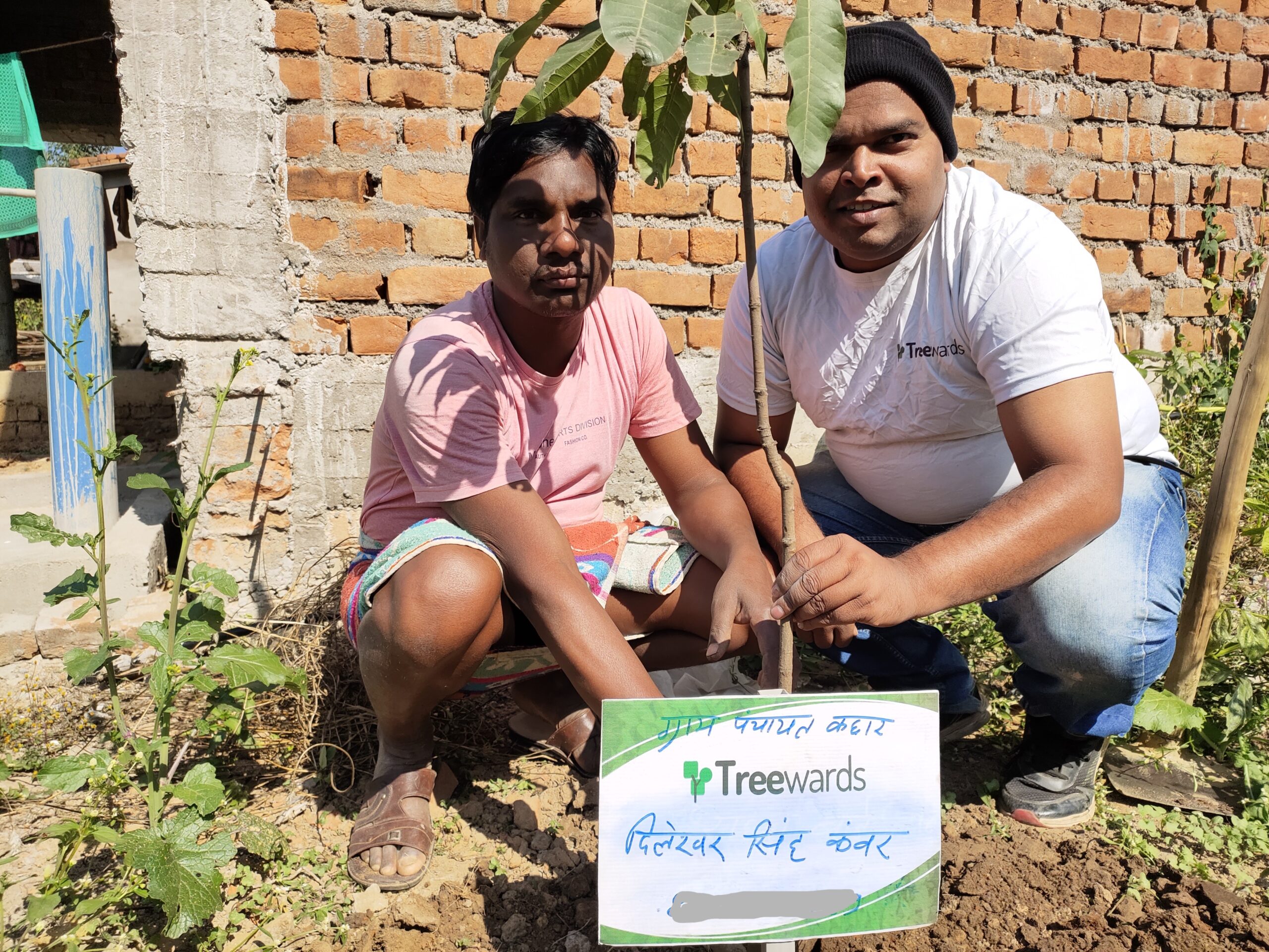 Tree Plantation Drive Story 56 – How Treewards aided Dileshwar Singh