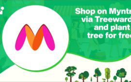 Myntra: Shop on Myntra via Treewards and plant a tree for free