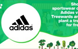 Adidas: Shop sportswear on Adidas via Treewards and plant a tree for free!