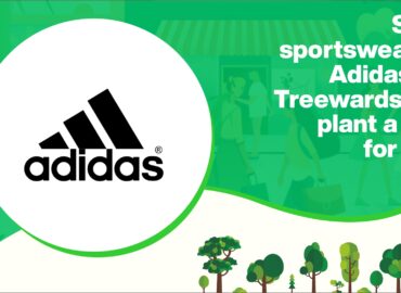 Adidas: Shop sportswear on Adidas via Treewards and plant a tree for free!
