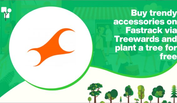 Buy Trendy Accessories on Fastrack via Treewards and Plant a Tree for Free