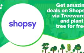 Shopsy: Get amazing deals on Shopsy via Treewards and plant a tree for free