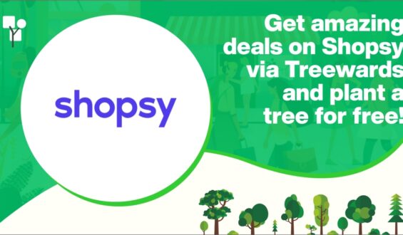 Shopsy: Get amazing deals on Shopsy via Treewards and plant a tree for free