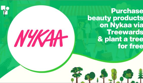 Purchase beauty products on Nykaa via Treewards and plant a tree for free