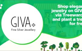 GIVA: Shop elegant jewelry on GIVA via Treewards and plant a tree for free!