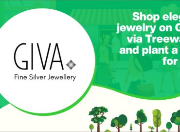 GIVA: Shop elegant jewelry on GIVA via Treewards and plant a tree for free!