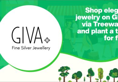 GIVA: Shop elegant jewelry on GIVA via Treewards and plant a tree for free!