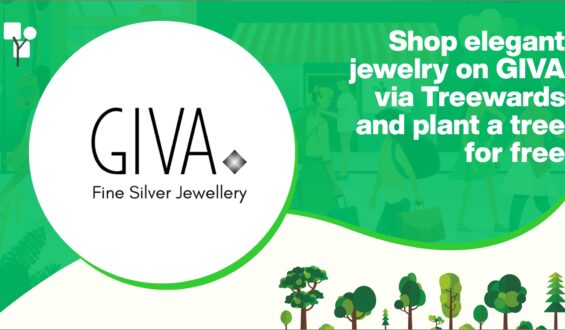 GIVA: Shop elegant jewelry on GIVA via Treewards and plant a tree for free!