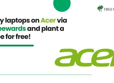 Buy laptops on Acer via Treewards and plant a tree for free