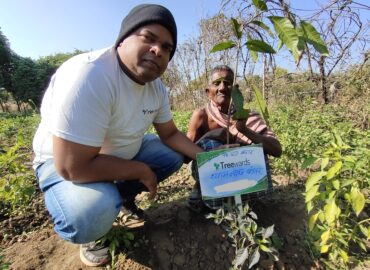 Tree Plantation Drive Story 76 – How Treewards aided Shyam Nath Kanwar