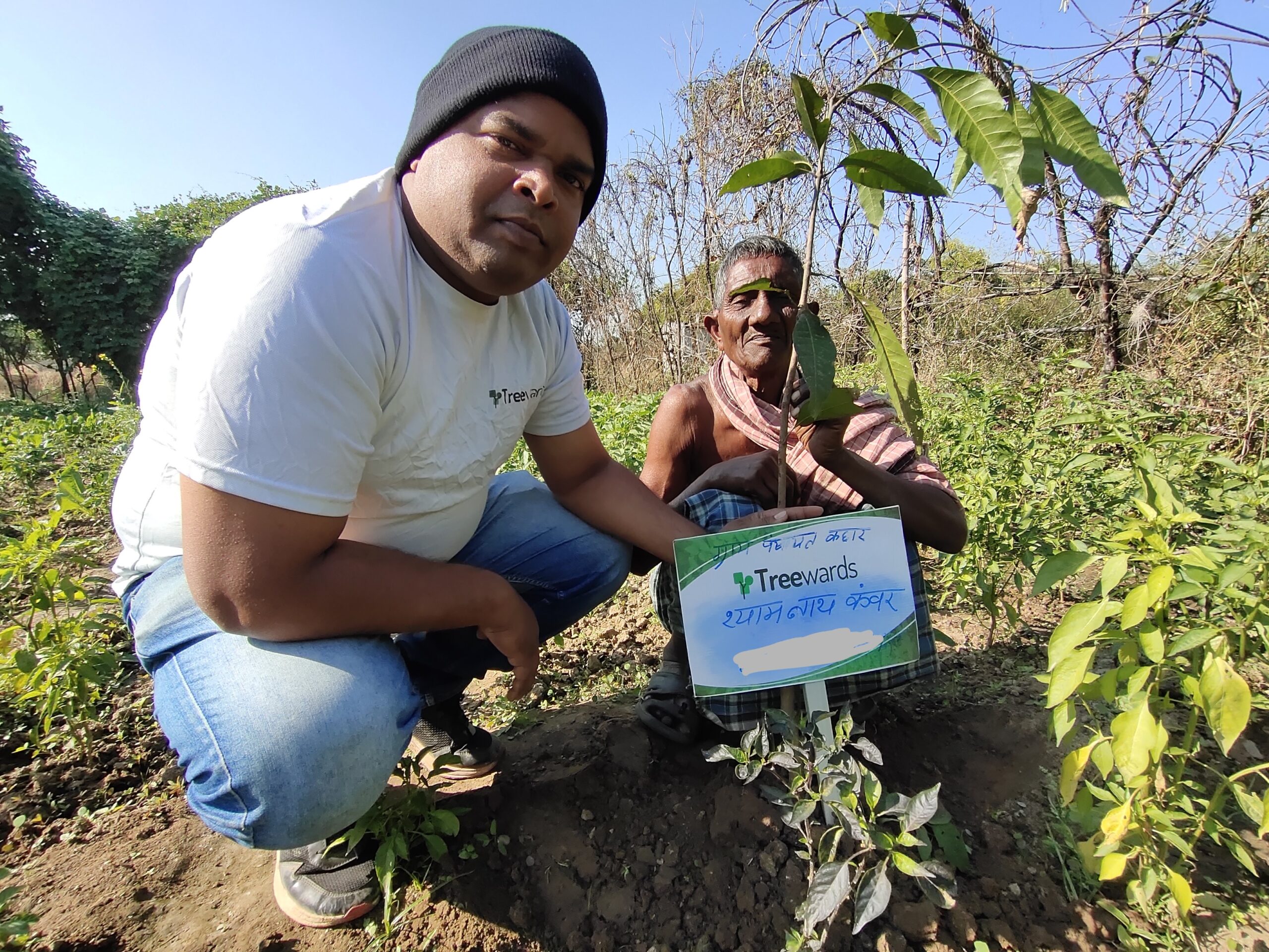 Tree Plantation Drive Story 76 – How Treewards aided Shyam Nath Kanwar