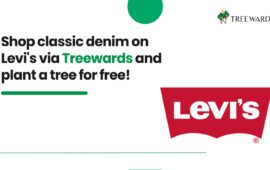 Shop classic denim on Levi’s via Treewards and plant a tree for free!