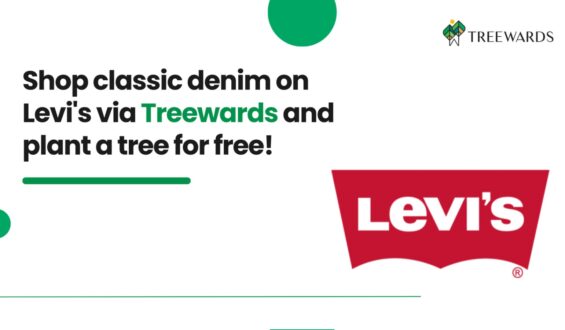 Shop classic denim on Levi’s via Treewards and plant a tree for free!