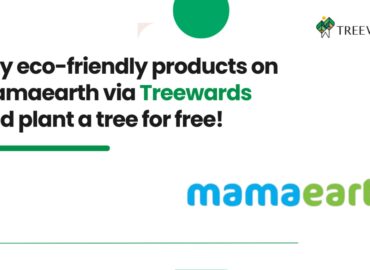 Buy eco-friendly products on Mamaearth via Treewards and plant a tree for free!