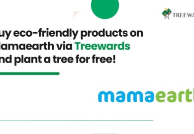 Buy eco-friendly products on Mamaearth via Treewards and plant a tree for free!