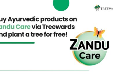 Buy Ayurvedic products on Zandu Care via Treewards and plant a tree for free!