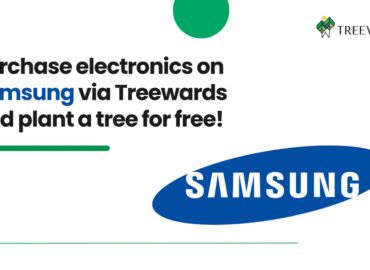 Purchase electronics on Samsung via Treewards and plant a tree for free