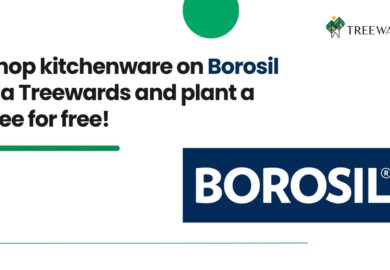 Shop kitchenware on Borosil via Treewards and plant a tree for free!