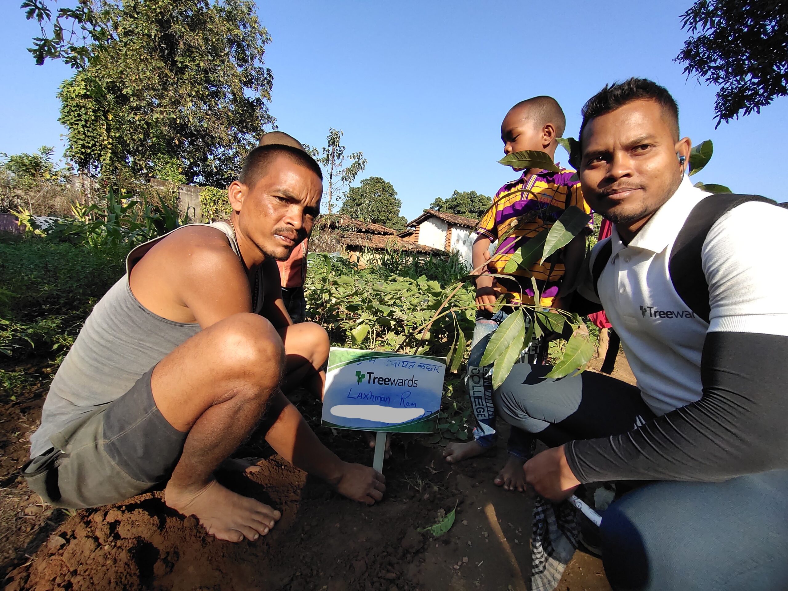 Tree Plantation Drive Story 85 – How Treewards aided Laxman Ram