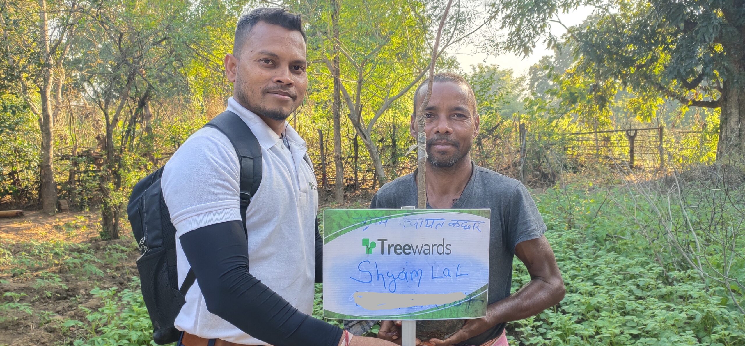Tree Plantation Drive Story 87 β How Treewards contributed Shyamlal