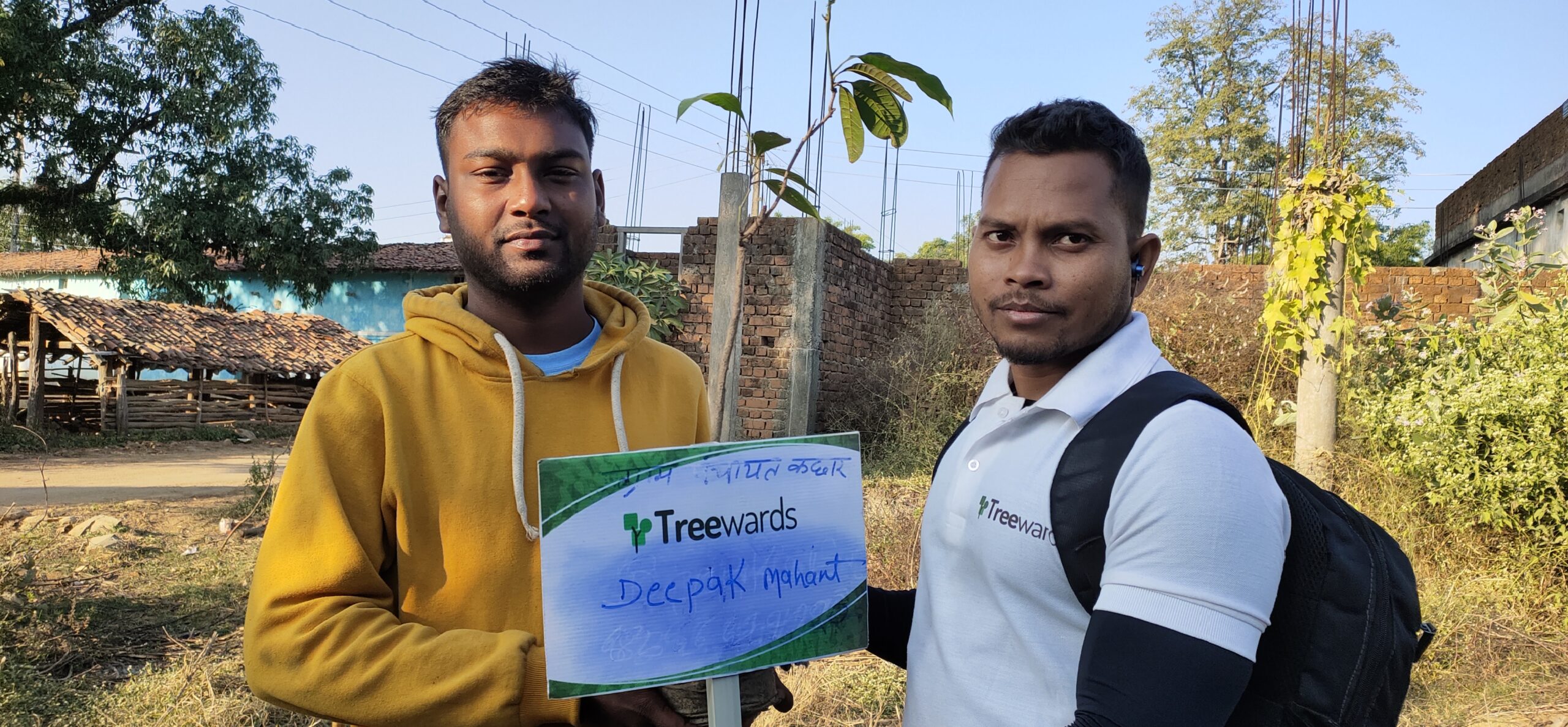 Tree Plantation Drive Story 89 – How Treewards aided Deepak Mahant