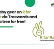 Buy baby gear on R for Rabbit via Treewards and plant a tree for free