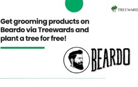 Get grooming products on Beardo via Treewards and plant a tree for free!