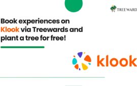 Book experiences on Klook via Treewards and plant a tree for free