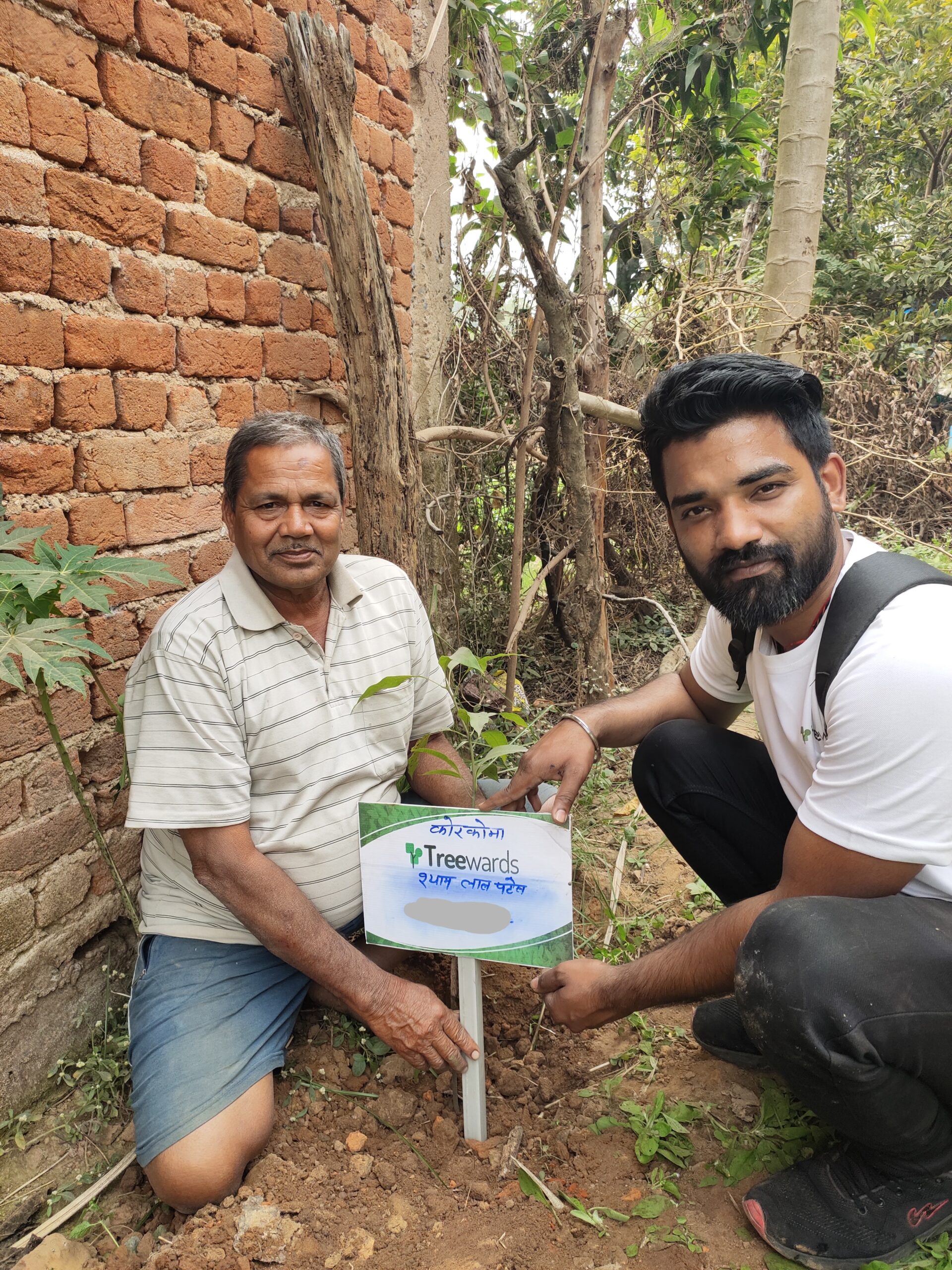 Tree Plantation Drive Story 99 – How Treewards aided Shyam Lal Patel